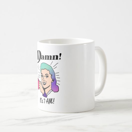 Beruhiger Regenbogen Kaffeetasse (VorderseiteRechts)