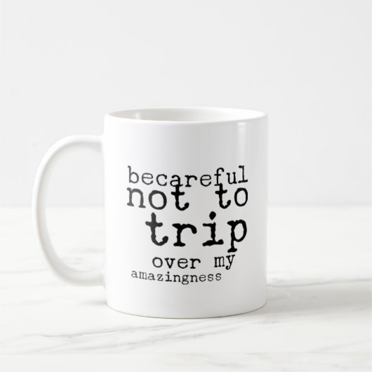 beruhigt - lustige Arbeit, Manager, Mitarbeiter Ge Kaffeetasse (Links)