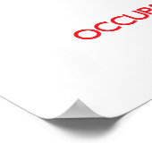 Beruhigung behalt und vertraue einem Berufspsychol Poster (Ecke)