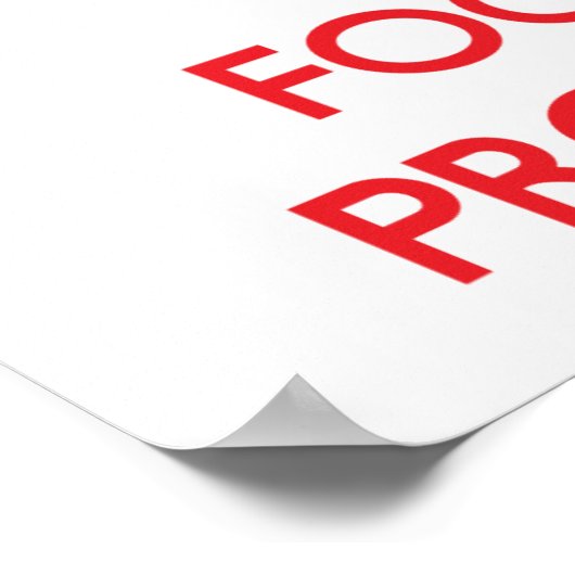 Beruhigung behalten und auf Prothetik ausgerichtet Poster (Ecke)