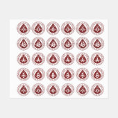 Beruhigung behalten und Blutarmut (alle Blutarten) Etiketten (Blatt)