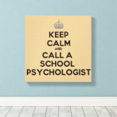 Beruhigung behalten und eine Leinwand für Psycholo (Insitu (Holzboden))