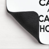 Beruhigung behalten und einen Pathologen rufen Mousepad (Ecke)