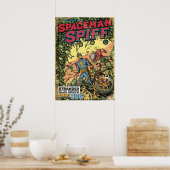 Beruhigung des Spiffy Spaceman Poster (Küche)