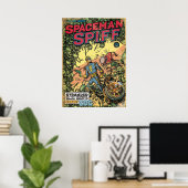 Beruhigung des Spiffy Spaceman Poster (Heimbüro)