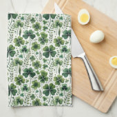 Beruhigung von Clovers Geschirrtuch (Viertel Falte)