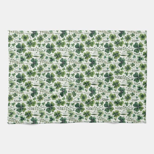 Beruhigung von Clovers Geschirrtuch (Horizontal)