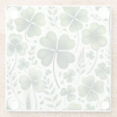 Beruhigung von Clovers Glasuntersetzer (Rückseite)