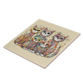 Beruhigungskatzel Fliese (Seite)