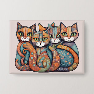 Beruhigungskatzer 3 Taste Button