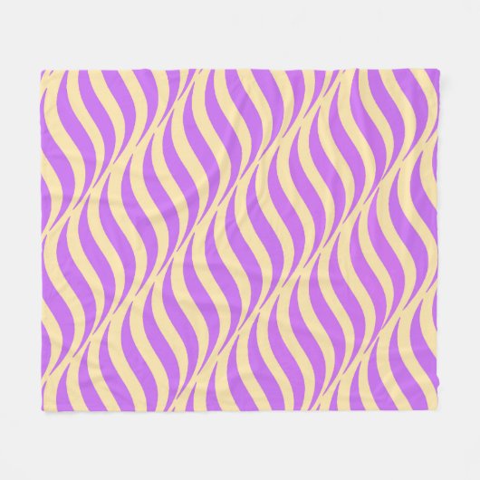 Beruhigungswellen Fleecedecke (Vorderseite (Horizontal))