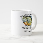 Berühmt für das schwere Brammen Jumbo-Tasse (Vorderseite Rechts)