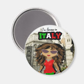 Berühmt in Italien - Diva Magnet (Vorderseite/Rückseite)
