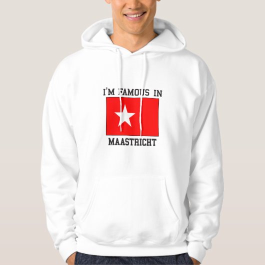 berühmt in Maastricht Hoodie (Vorderseite)