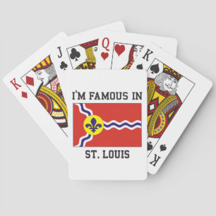 Berühmt in St. Louis Spielkarten