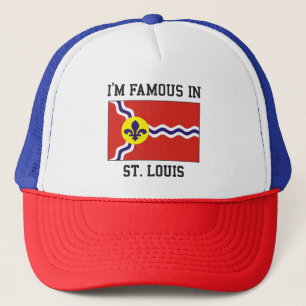 Berühmt in St. Louis Truckerkappe