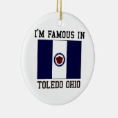 Berühmt in Toledo Keramik Ornament (Rechts)