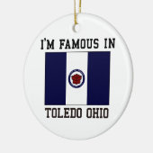 Berühmt in Toledo Keramik Ornament (Links)