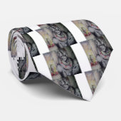 Berühmte afrikanische Masai-Stammanin Designerinne Krawatte (Gerollt)