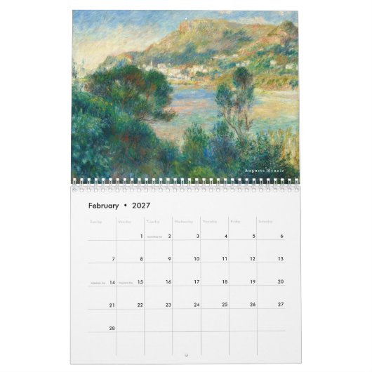 Berühmte alte Gemälde Kunstkalender 2024 Kalender (Feb 2027)