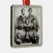 Berühmte Autoren, 1833 Ornament Aus Metall (Rechts)