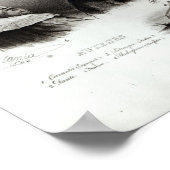 Berühmte Autoren, 1833 Poster (Ecke)