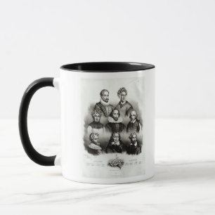 Berühmte Autoren, 1833 Tasse