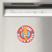 berühmte bärtige Frau Magnet (In Situ (Geschirrspüler))