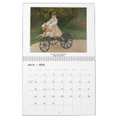 Berühmte Bilder des Impressionisten ~ Wechsel zu 2 Kalender (Mär 2026)