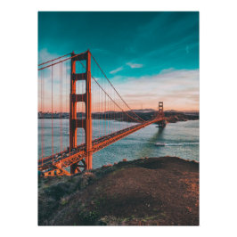 Berühmte Bridge-Fotografie Bekannte Bridge-Bilder Poster