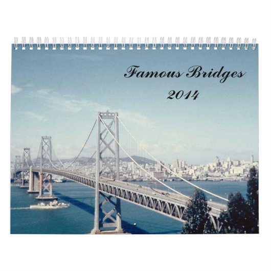 Berühmte Brücken 2014 Kalender (Titelbild)