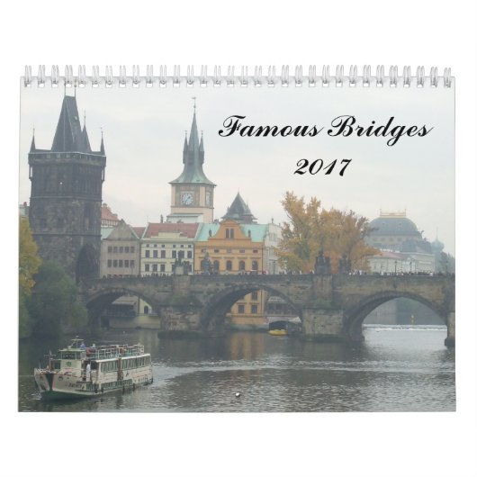 Berühmte Brücken 2017 Kalender (Titelbild)