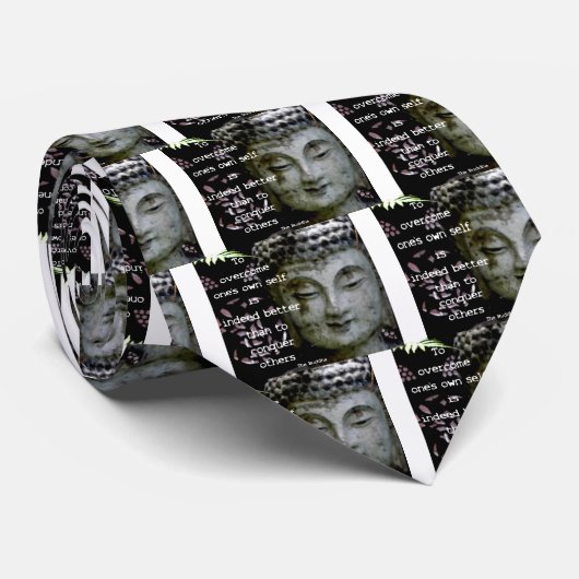 Berühmte Buddha-Zitate Krawatte (Gerollt)