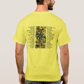 Berühmte Dichter T-Shirt (Rückseite)
