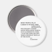 BERÜHMTE DUPLIKATE-BRÜCKENQUOTE MAGNET (Vorderseite/Rückseite)