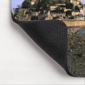 Berühmte Festung Le Mont St. Michel auf der Insel Mousepad (Ecke)