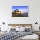 Berühmte Festung Le Mont St. Michel Leinwanddruck (Insitu (Schlafzimmer))