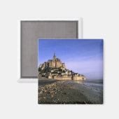 Berühmte Festung Le Mont St. Michel Magnet (Vorderseite/Rückseite)
