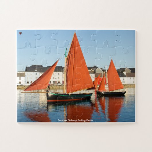 Berühmte Galway Segelboote. Jigsaw Puzzle (Horizontal)
