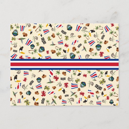 Berühmte Gegenstände aus Costa Rica - Gruß aus Dsc Postkarte (Vorderseite)