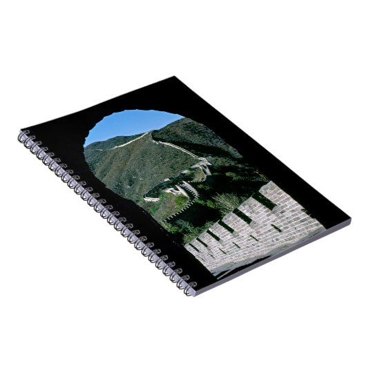 Berühmte Große Mauer der China - Peking, Asien Notizblock (Rechte Seite)