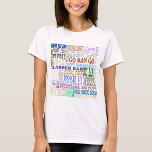 Berühmte Grundlagen-Quarterhorse-Namen T-Shirt