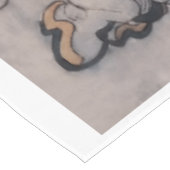 Berühmte Helden der Kabuki-Bühne (Frösche) Tischdecke (Schrägansicht)