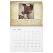 Berühmte Hunde in der Geschichte mit Fakten Mauerk Kalender (Jan 2027)