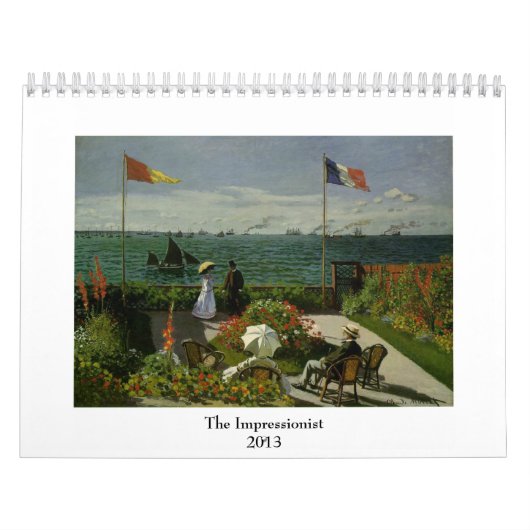 Berühmte Impressionist-Malereien 2013 Kalender (Titelbild)