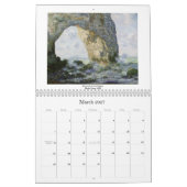 Berühmte Impressionist-Malereien Kalender (Mär 2027)