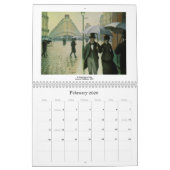 Berühmte Impressionist-Malereien Kalender (Feb 2026)