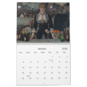 Berühmte impressionistische Bilder ~ Änderungen an Kalender (Jan 2026)