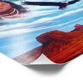 Berühmte indische Häuptlinge der Indianer Fotodruck (Ecke)