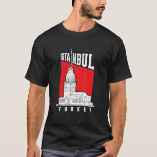 Berühmte Istanbul-Sehenswürdigkeiten Maidenu2019s  T-Shirt